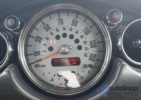 2007 Mini Cooper из США, поврежденный, VIN WMWRF33547TG16758